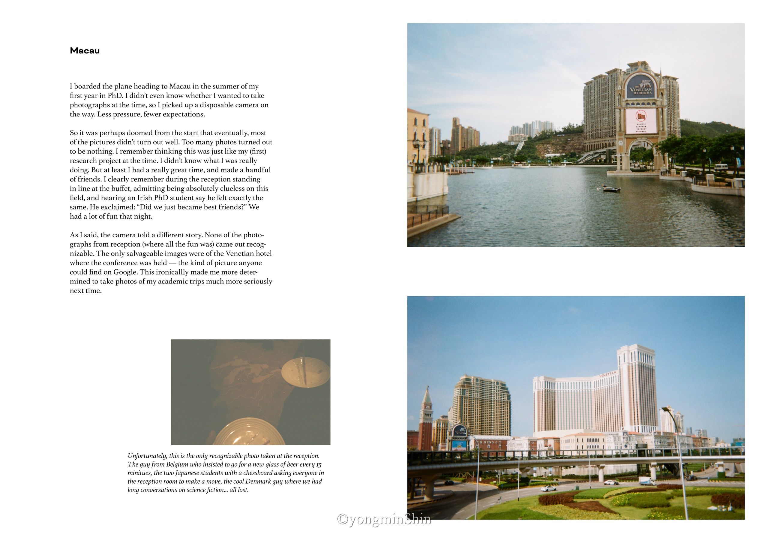 First page of the Macau chapter